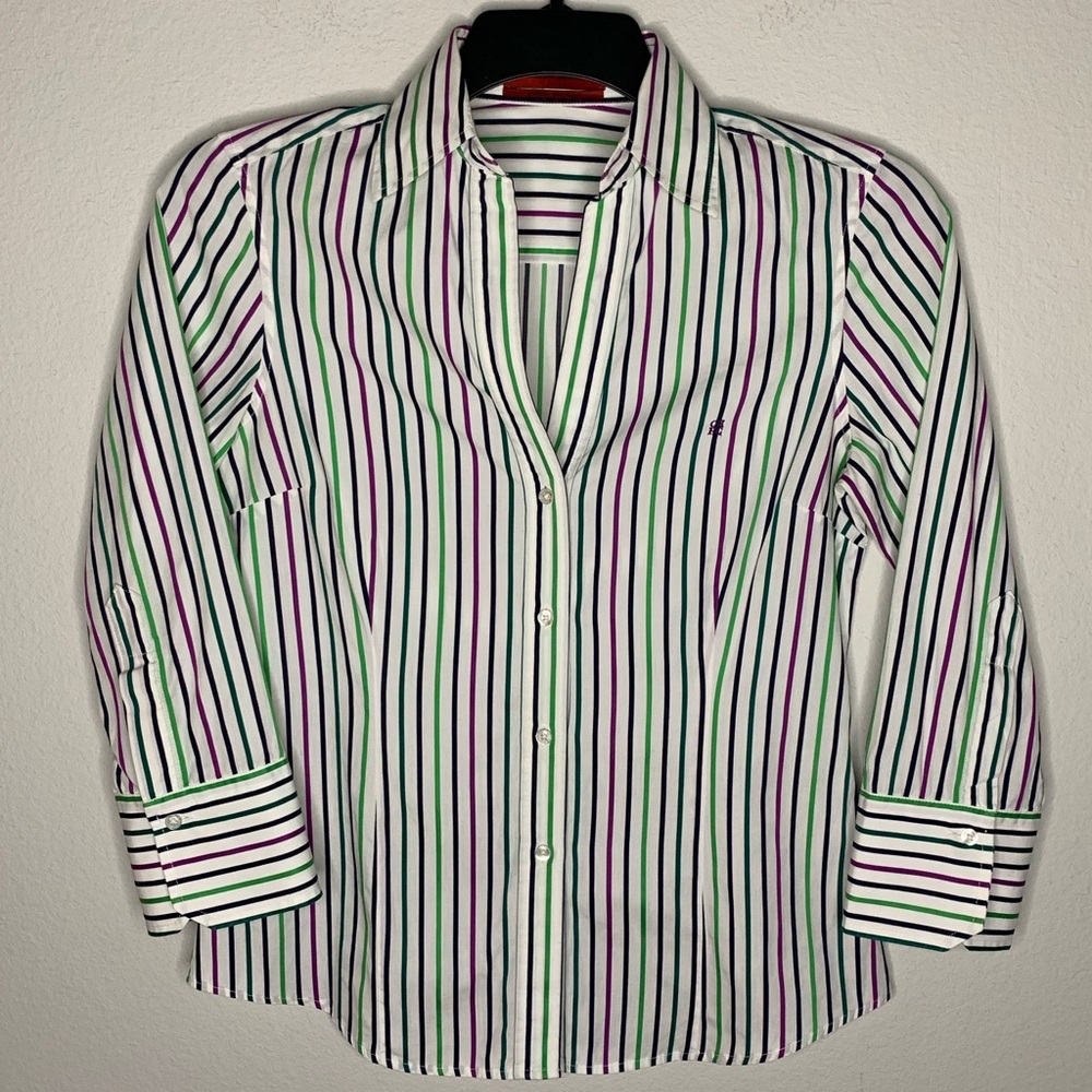 CH Carolina Herrera striped classic button down 4